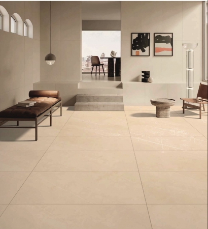 Glazed Porcelain Tiles 600x1200 MM Carving lumber beige