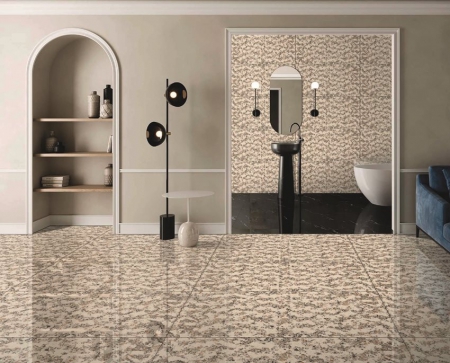 Glazed Porcelain Tiles 600x1200 MM Double Charge dc 1009