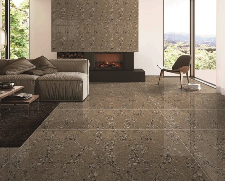 Glazed Porcelain Tiles 600x1200 MM Double Charge dc 1015