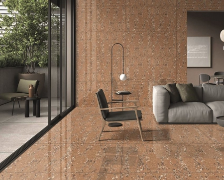 Glazed Porcelain Tiles 600x1200 MM Double Charge dc 1017