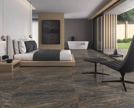 Glazed Porcelain Tiles 600x1200 MM Double Charge dc 1035