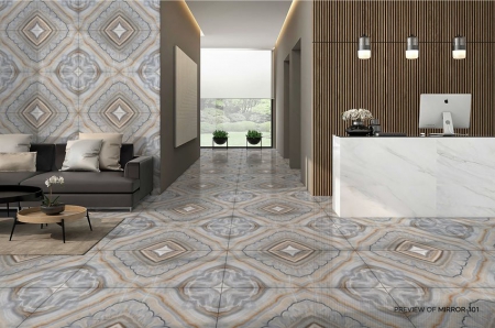 Glazed Porcelain Tiles 600x1200 MM Mirror Gloss 119