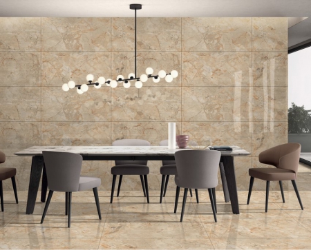 Glazed Porcelain Tiles 600x1200 MM Never End spirit brown