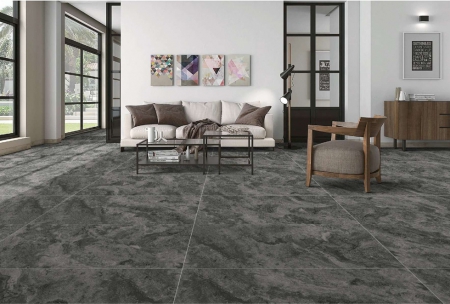 Glazed Porcelain Tiles 600x1200 MM Rustic nevada grey