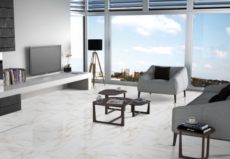 Glazed Porcelain Tiles 600x600 MM Glossy antisky