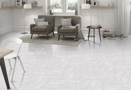 Glazed Porcelain Tiles 600x600 MM Glossy diano gris