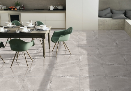 Glazed Porcelain Tiles 600x600 MM Glossy renolt grey