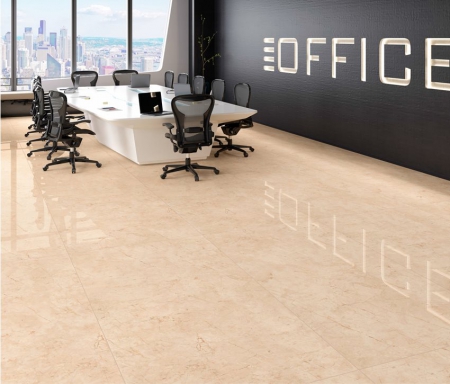 Slab Porcelain Tiles 1200x2400 MM High Gloss royal beige