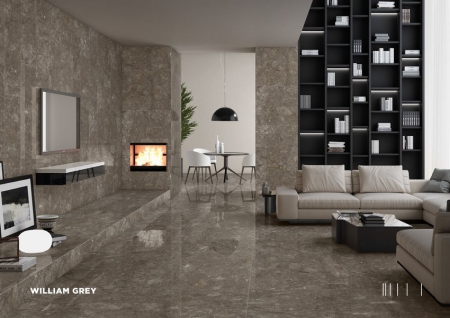 Slab Porcelain Tiles 800x1600 MM Gloss william grey