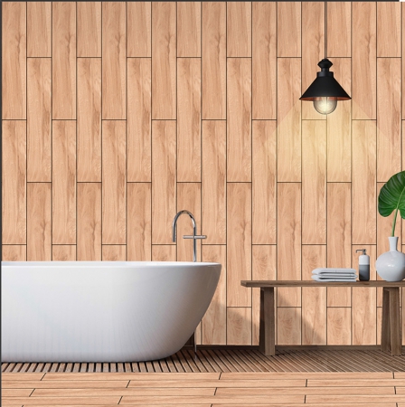 Wooden Plank Porcelain Tiles 200x1000 MM Plain Surface 067 l