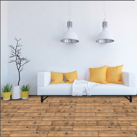 Wooden Plank Porcelain Tiles 200x1000 MM Plain Surface 5009